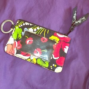 Vera Bradley Poppy ID holder